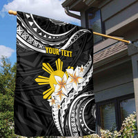 Personalised Philippines Tribal Garden Flag Mix Plumeria LT7 - Polynesian Pride