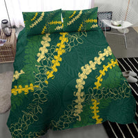 Hawaii Puakenikeni - Maile Lei Bedding Set Sage Green