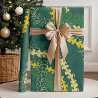 Hawaii Puakenikeni - Maile Lei Wrapping Paper Sage Green