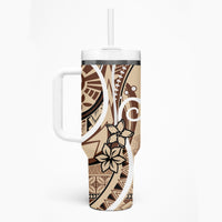Samoa Siapo Classic Motif Tumbler With Handle Manuia le tutoatasi o Samoa Independence