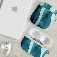 Polynesian Tribal Pattern Patchwork Picturesque AirPods Case Oceanic
