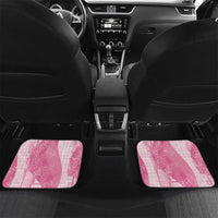 Polynesian Tribal Pattern Patchwork Picturesque Car Mats Rose Pink