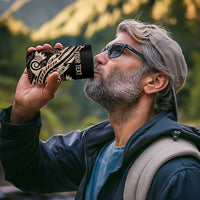 Personalized Solomon Islands Crocodile 4 in 1 Can Cooler Tumbler Hapi Isles - Independence Anniversary