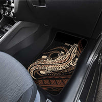 Personalized Solomon Islands Crocodile Car Mats Hapi Isles - Independence Anniversary