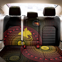 Papua New Guinea Independence Back Car Seat Cover Tapa Circle