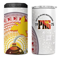 Hapi De Bilong Indipendens Papua New Guinea 4 in 1 Can Cooler Tumbler PNG Lime Pot