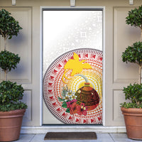 Hapi De Bilong Indipendens Papua New Guinea Door Cover PNG Lime Pot