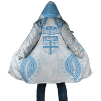 Bula Fiji Day 55th Anniversary Masi Tapa Cloak Emerald Jubilee - Turquoise - Polynesian Pride