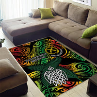 Vanuatu Indipendens Dei Area Rug Mix Traditional Sand Drawing