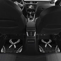 Personalized Talofa Samoa Car Mats Ulafala With Toa Nifo'oti - Black