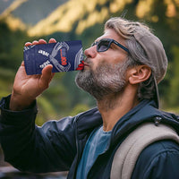 Personalized Talofa Samoa 4 in 1 Can Cooler Tumbler Ulafala With Toa Nifo'oti - Blue