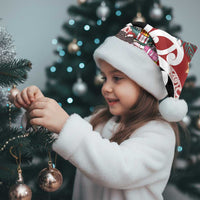 New Zealand Silver Fern Christmas Tree Christmas Santa Hat Meri Kirihimete - Polynesian Pride