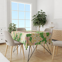 Samoa AIGA Floral Theme Tablecloth Always In God's Arms