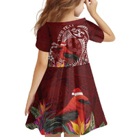 Personalized Samoa Meri Krisimasi Family Matching Mermaid Dress and Hawaiian Shirt Segasegamau'u Mix Siapo LT7 - Polynesian Pride