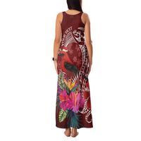 Personalized Samoa Meri Krisimasi Family Matching Tank Maxi Dress and Hawaiian Shirt Segasegamau'u Mix Siapo LT7 - Polynesian Pride