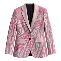 Breast Cancer Awareness Maori Blazer Kia Kaha Kia Maia Kia Manawanui - Polynesian Pride