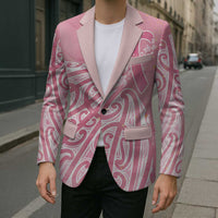 Breast Cancer Awareness Maori Blazer Kia Kaha Kia Maia Kia Manawanui - Polynesian Pride