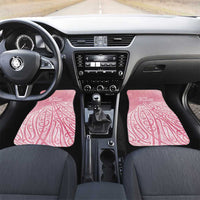 Breast Cancer Awareness Maori Car Mats Kia Kaha Kia Maia Kia Manawanui - Polynesian Pride