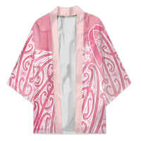 Breast Cancer Awareness Maori Kimono Kia Kaha Kia Maia Kia Manawanui - Polynesian Pride