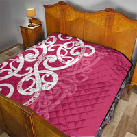 Breast Cancer Awareness Maori Quilt Koru Kowhaiwhai - Polynesian Pride