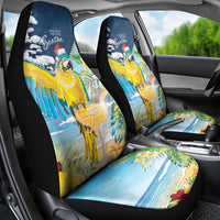 Funny Tropical Christmas Car Seat Cover Tis The Season To Get Tipsy LT7 - Polynesian Pride
