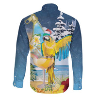 Funny Tropical Christmas Family Matching Long Sleeve Bodycon Dress and Hawaiian Shirt Tis The Season To Get Tipsy LT7 - Polynesian Pride