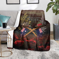 Australia - New Zealand ANZAC Blanket Gallipoli ANZAC Cove Landing
