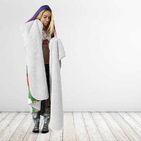 Kia Orana Cook Islands Hooded Blanket Sunset Dream