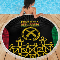 Vanuatu Indipendens Dei Beach Blanket Tribal Sand Drawing