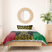 Vanuatu Indipendens Dei Bedding Set Tribal Sand Drawing