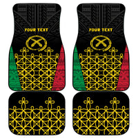 Vanuatu Indipendens Dei Car Mats Tribal Sand Drawing