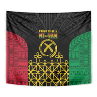 Vanuatu Indipendens Dei Tapestry Tribal Sand Drawing