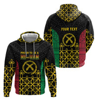 Vanuatu Indipendens Dei Zip Hoodie Tribal Sand Drawing