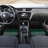 Maori Taniko Patterns Car Mats Pounamu Niho Taniwha Mix Paatiki Motifs