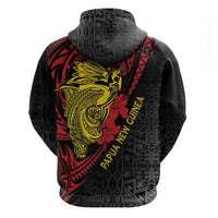Papua New Guinea 49th Independence Day Hoodie Motuan Revareva Bird-of-Paradise