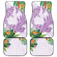 Polynesia Car Mats Sharks Duo Tropical Lavender