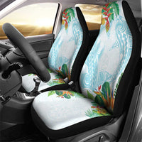 Polynesia Car Seat Cover Sharks Duo Tropical Turquoise