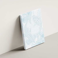 Polynesia Canvas Wall Art Sharks Duo Tropical Off White