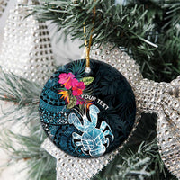 Niue Personalised Ceramic Ornament Hiapo Mix Coconut Crab