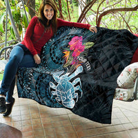 Niue Personalised Quilt Hiapo Mix Coconut Crab