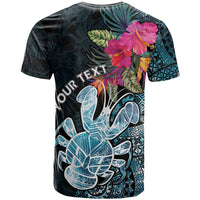 Niue Personalised T Shirt Hiapo Mix Coconut Crab