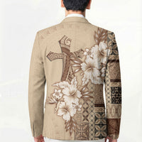 Samoa AIGA Mamanu Siapo Malu Motifs Blazer