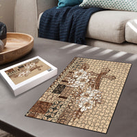 Samoa AIGA Mamanu Siapo Malu Motifs Puzzle