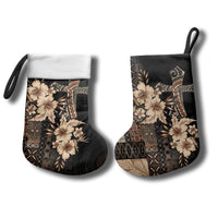 Samoa AIGA Mamanu Siapo Malu Motifs Christmas Stocking Black Ver