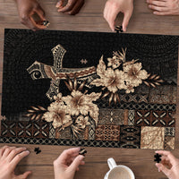Samoa AIGA Mamanu Siapo Malu Motifs Puzzle Black Ver