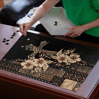 Samoa AIGA Mamanu Siapo Malu Motifs Puzzle Black Ver