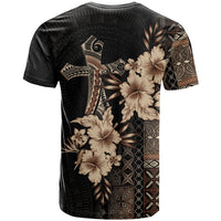 Samoa AIGA Mamanu Siapo Malu Motifs T Shirt Black Ver