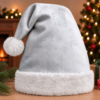 Samoa AIGA Mamanu Siapo Malu Motifs Christmas Santa Hat Lotu a Tamaiti White Ver