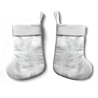 Samoa AIGA Mamanu Siapo Malu Motifs Christmas Stocking Lotu a Tamaiti White Ver