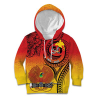 Papua New Guinea 50 Years Kid Hoodie Motuan Motifs